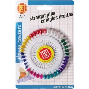 Large multicolored pearl pins (Pack of 40 pins)