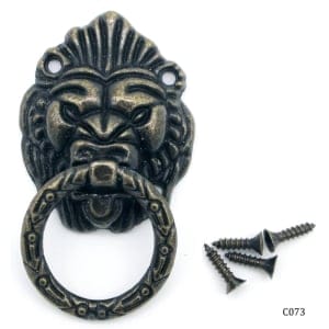 Lion Metal Knobs for Box