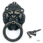 Lion Metal Knobs for Box