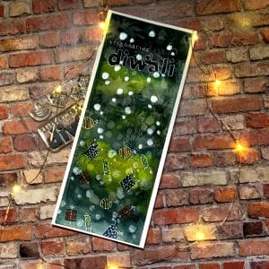 CrafTangles_Slimline_Diwali_Nov2020_Card_3