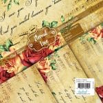 CrafTangles Decoupage Paper Pack  - Eternal Love (12 by 12 inch) - 4 sheets