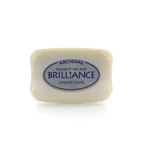 Brilliance Archival Pigment InkPad - Starlite Silver