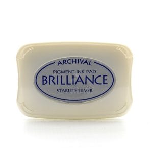 Brilliance Archival Pigment InkPad - Starlite Silver