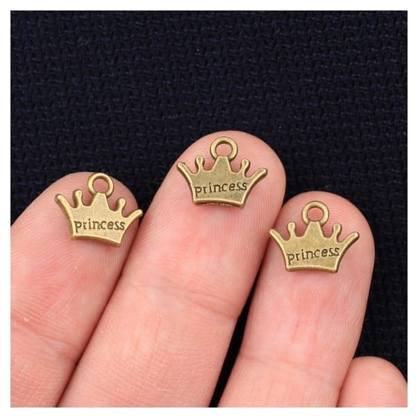 Princess Metal Charms (Set of 10 pcs)