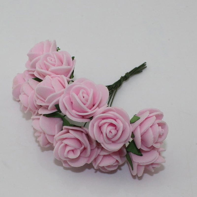 Foam Roses - Baby Pink (Set of 24 roses)