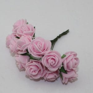 Foam Roses - Baby Pink (Set of 24 roses)