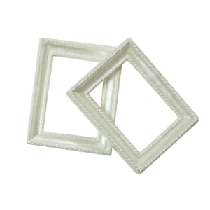 Resin rectangle frame - Design 1 (Pack of 5 frames)