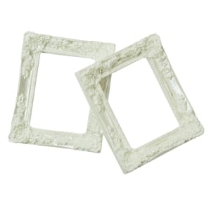 Resin rectangle frame - Design 3 (Pack of 5 frames)