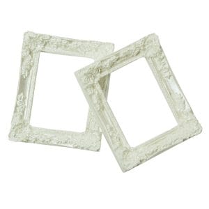 Resin rectangle frame - Design 3 (Pack of 5 frames)