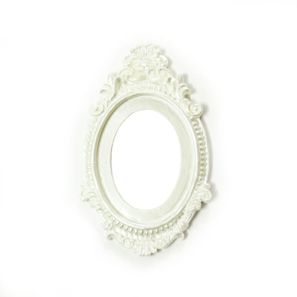 Resin rectangle frame - Design 4 (Pack of 5 frames)