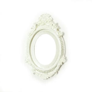 Resin rectangle frame - Design 4 (Pack of 5 frames)