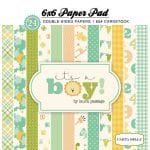 Carta Bella paper pad - Its a Boy (6by6 inch)