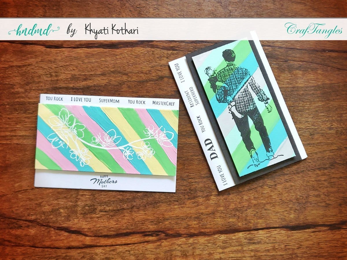 CrafTangles Chalk Paint - Mint to Be (100 ml) colourful father and mother cards colourful-father-and-mother-cards