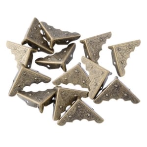 Metal Box Corners/Protectors (Set of 4 pcs) - Design 1