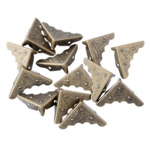 Metal Box Corners/Protectors (Set of 4 pcs) - Design 1