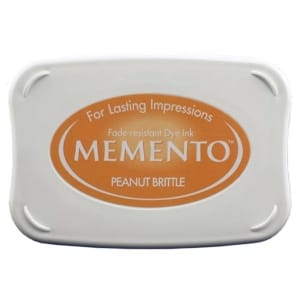 Memento Ink Pads - Peanut Brittle