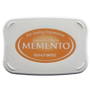 Memento Ink Pads - Peanut Brittle