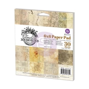 Prima - Timeless Memories - 6x6 Paperpack (30 double sided sheets)