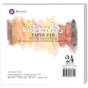 Art Philosophy Prima watercolor paper pad (24 sheets)