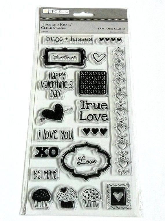 TPC Studio Clear Stamp - Hugs and Kisses