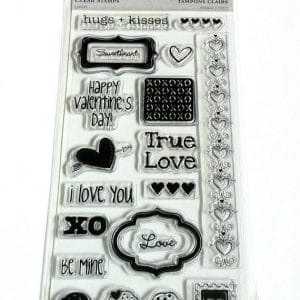 TPC Studio Clear Stamp - Hugs and Kisses