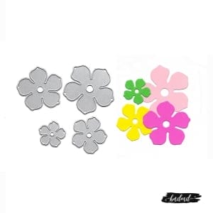 Steel Cutting Dies - Flowers (4 pcs)