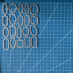 Steel Dies - Labels (Set of 20 dies)