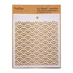 CrafTangles 6"x6" Stencil - Japanese Wave
