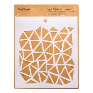 CrafTangles 6"x6" Stencil - Mosaic