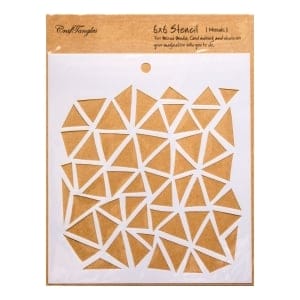 CrafTangles 6"x6" Stencil - Mosaic
