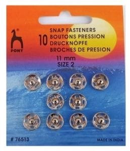 Pony 10 Snap Fasteners
