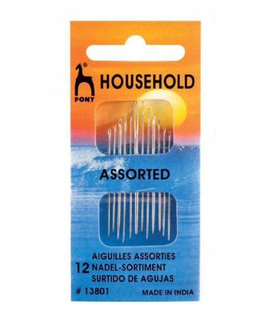 Pony Gold Eye Household Sewing Needle Range - Size 12 13801 pony household Pony Gold Eye Household Sewing Needle Range - Size 12