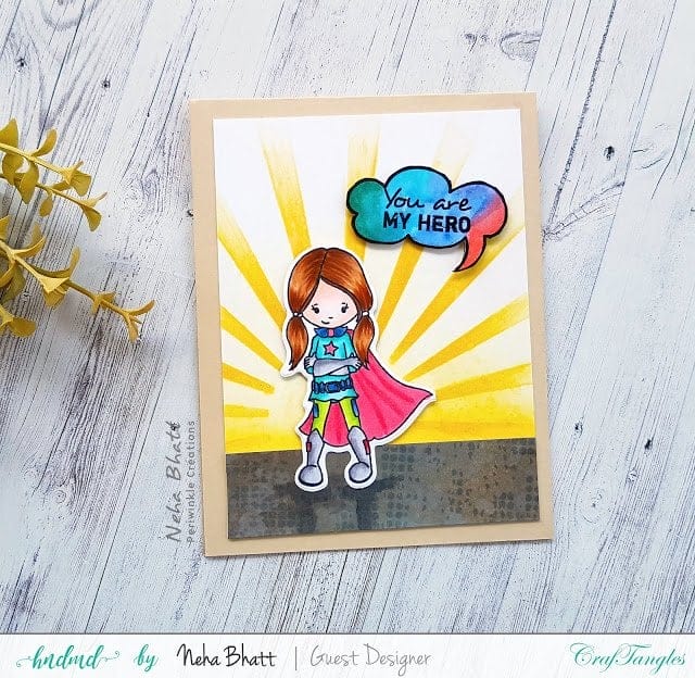 CrafTangles Photopolymer Stamps - SuperGirls 20170521 150356 20170521_150356