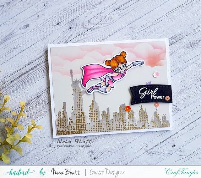 CrafTangles Photopolymer Stamps - SuperGirls 20170521 150828 20170521_150828