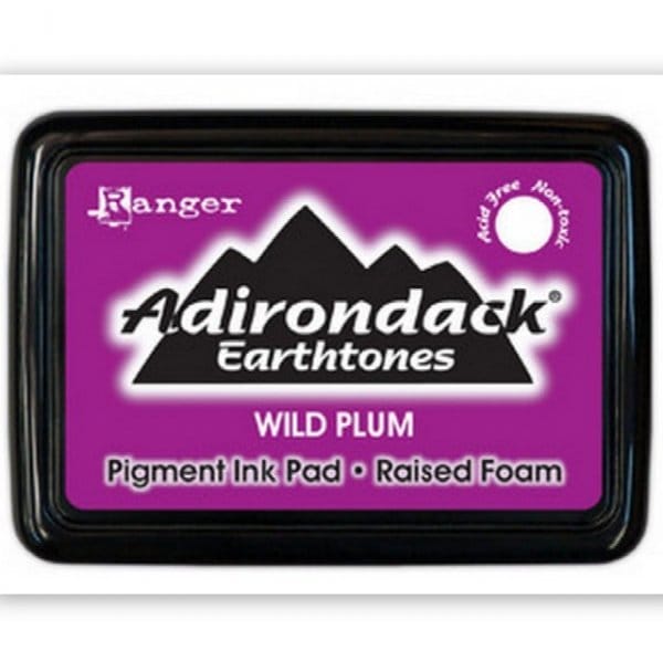 Adirondack Pigment Ink Pad Earthtones - Wild Plum ASP 19077 Adirondack Pigment Ink Pad Earthtones - Wild Plum