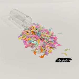 Shaker Sequin Elements - Colourful Dolphins