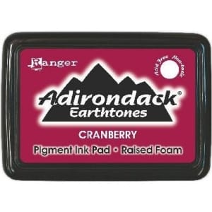 Adirondack Pigment Ink Pad Earthtones - Cranberry