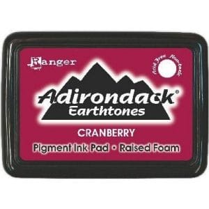 Adirondack Pigment Ink Pad Earthtones - Cranberry