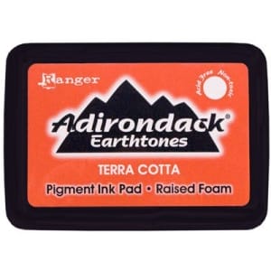 Adirondack Pigment Ink Pad Earthtones - Terra Cotta