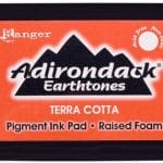 Adirondack Pigment Ink Pad Earthtones - Terra Cotta