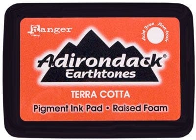 Adirondack Pigment Ink Pad Earthtones - Terra Cotta PEP24156 Adirondack Pigment Ink Pad Earthtones - Terra Cotta