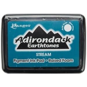 Adirondack Pigment Ink Pad Earthtones - Stream