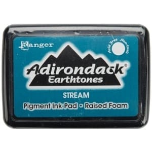 Adirondack Pigment Ink Pad Earthtones - Stream
