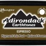 Adirondack Pigment Ink Pad Earthtones - Espresso