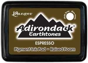 Adirondack Pigment Ink Pad Earthtones - Espresso