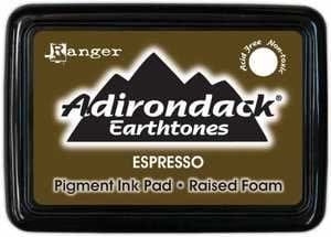 Adirondack Pigment Ink Pad Earthtones - Espresso PEP25597 Adirondack Pigment Ink Pad Earthtones - Espresso