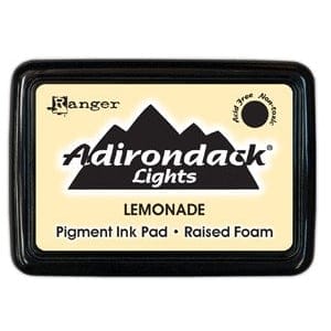 Adirondack Pigment Ink Pad Lights - Lemonade