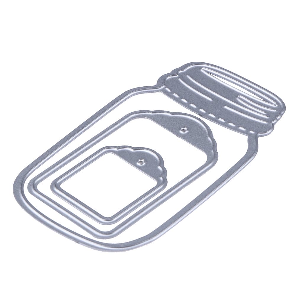 Steel Dies - Bottle with tags (Set of 3 dies)