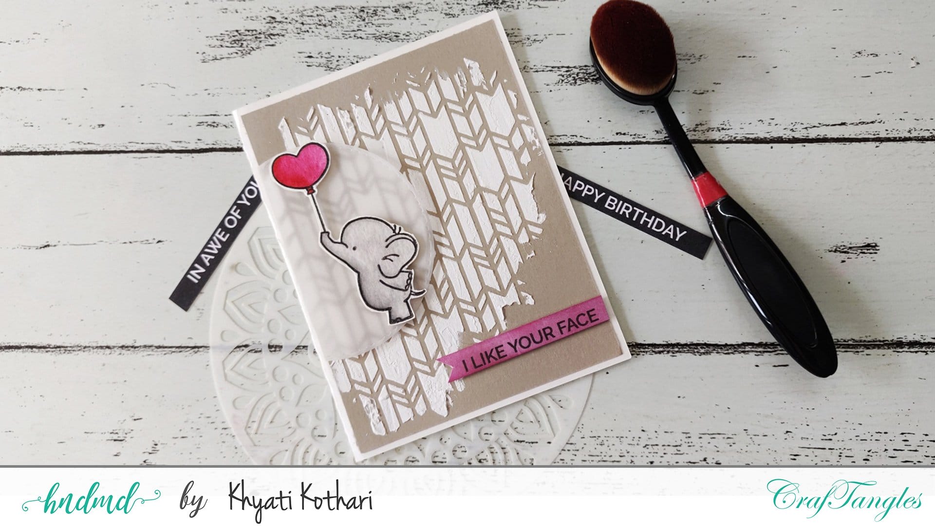 CrafTangles Sentiment Sheets - Love Sentiments 2 (2 sheets of A4) Stencil101 Day2 1 Stencil101-Day2-1