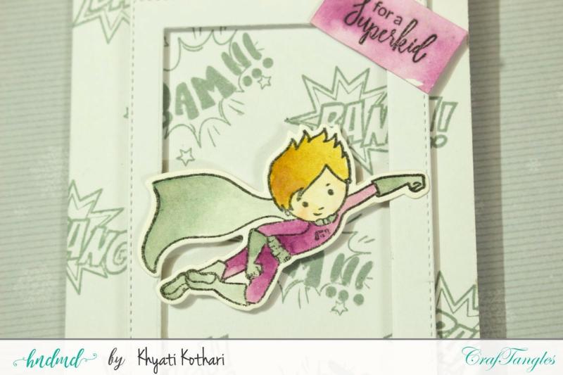 CrafTangles Photopolymer Stamps - SuperBoys Superboys CAS Cards 1 Superboys_CAS_Cards_1